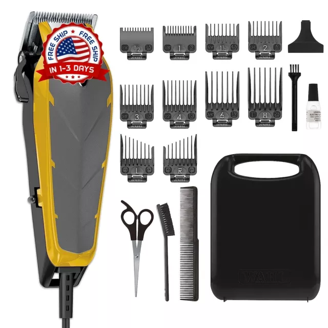 Kit Maquina De Cortar Cabello Recortadora Para Afeitar Recortar Pelo Corte NUEVO