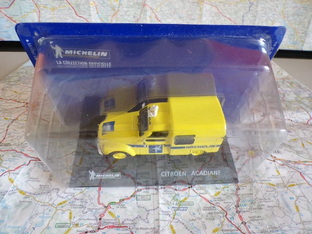 Modèle Réduit Ixo/Altaya Renault Saviem SG2 Michelin Compétition 1/43 - Jaune, Occasion Excellent état