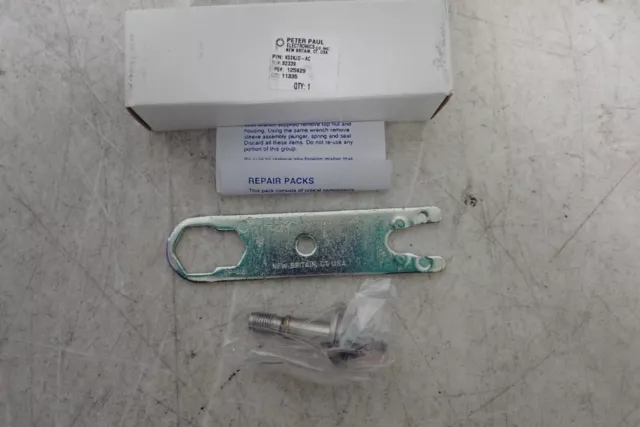 Peter Paul Electronics K53KJD-AC Repair Kit w/ GP-418 Solenoid Valve Wrench