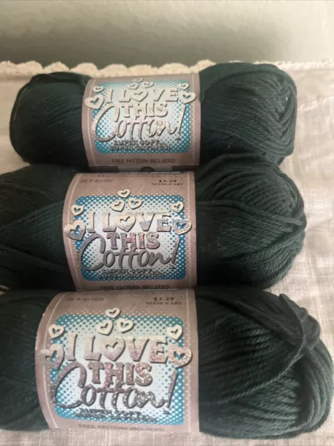 I love this cotton! yarn 52 Forest Super Soft (3 Skeins)