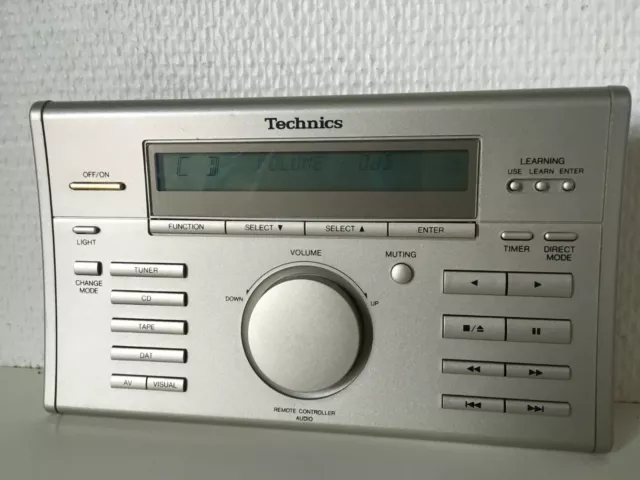 TECHNICS Remote Controller Audio EUR66662 Télécommande SA-E10 RS-E10 SL-E10