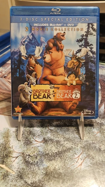 DISNEY BROTHER BEAR/BROTHER Bear Blu-ray DVD 3-Disc Set