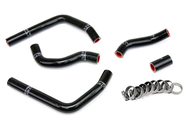 HPS Silicone Radiator Hoses Black for Honda 2005-2008 CR125R