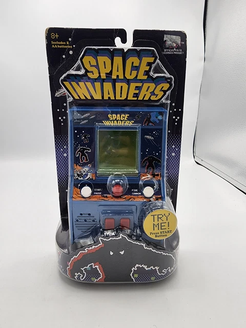 ARCADE CLASSICS SPACE Invaders Mini Arcade Taito Retro 80s Toy Game 