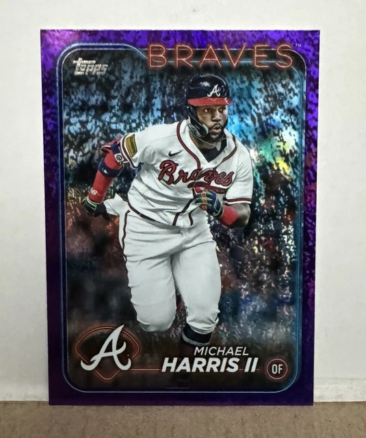 2024 TOPPS SERIES 1 Baseball 243 Michael Harris II Foglio olografico