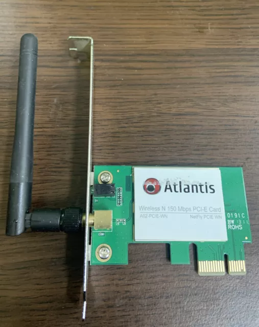 Scheda Wifi Atlantis A02-Pcie-Win N150Mbps Pci-E Card