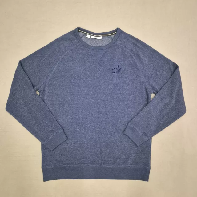 Calvin Klein Golf Mens Longsleeve Sweater Size L Blue