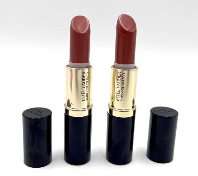 2Pcs:  Estee Lauder Pure Color Envy Sculpting  Lipstick ~ 440 Irresistible