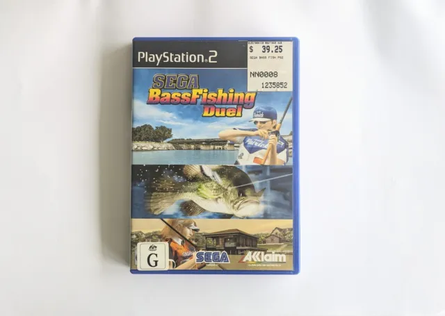 PS2 SEGA BASS FISHING DUEL Sony Playstation 2 Game $16.16