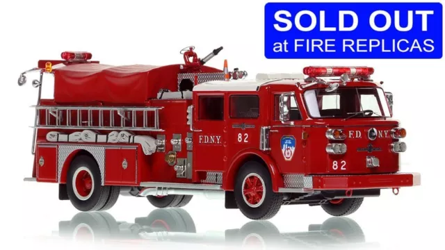 1/50 Fire Replicas FDNY 1982 American LaFrance Engine 82 Bronx FR132-82 Sold Out