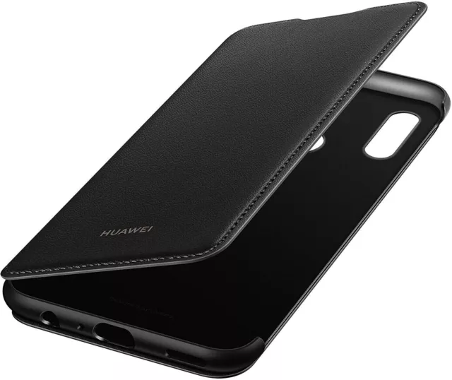 Genuine HUAWEI P Smart (2019) Wallet cover - BLACK - 51992830