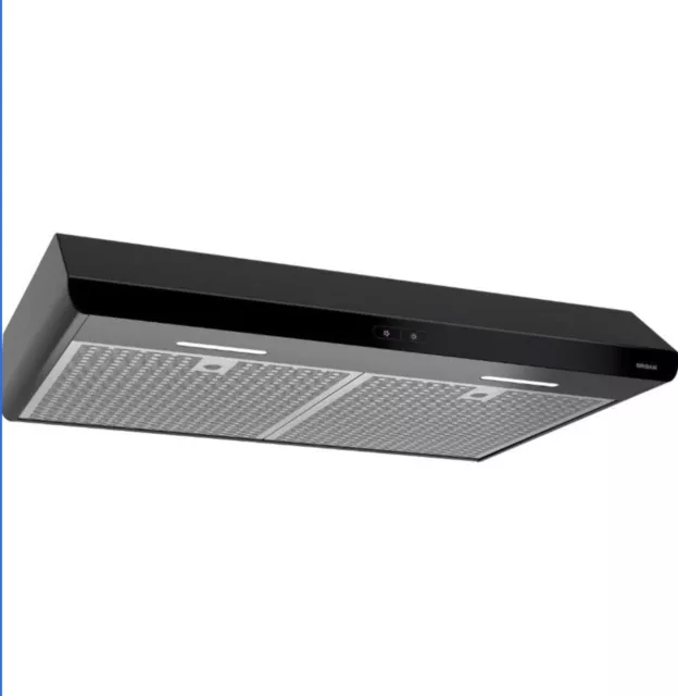 Broan-Nutone Bkdeg130Bl 30" Black Range Hood. 3