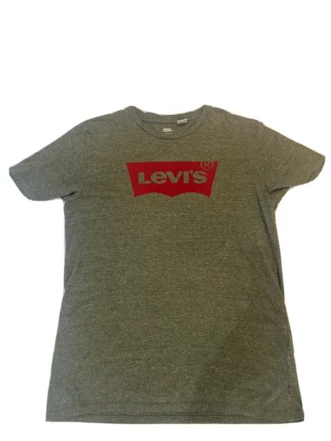 Levi Mens t shirt Grey  Size M