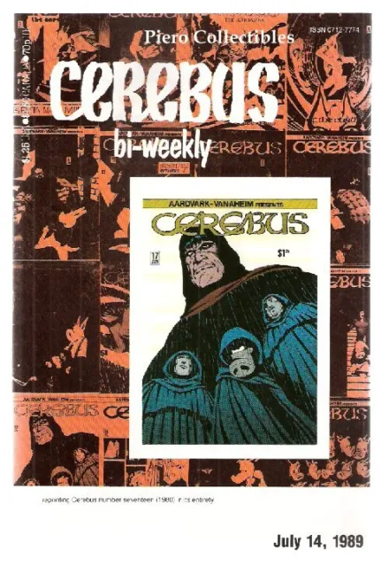Cerebus 17 Aardvark-Vanaheim Reprint 1989 VG