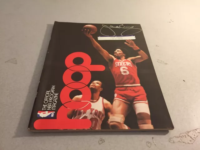 Nov 3 1979 Hoop Indiana Pacers vs Philadelphia 76ers NBA Game Program