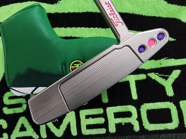 RARE POIGNÉE PUTTER SCOTTY CAMERON DANCING ROUGE CORDON COMPLET