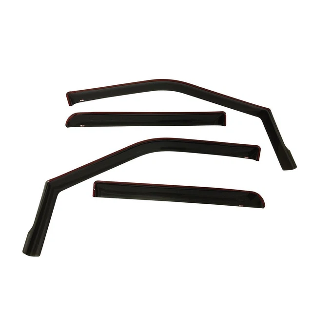 Auto wind deflectoren 4st voor Ford F-150 2011-2018 auto zijruit vizier zon regen raam deflector regen beschermer Cover Stick-On