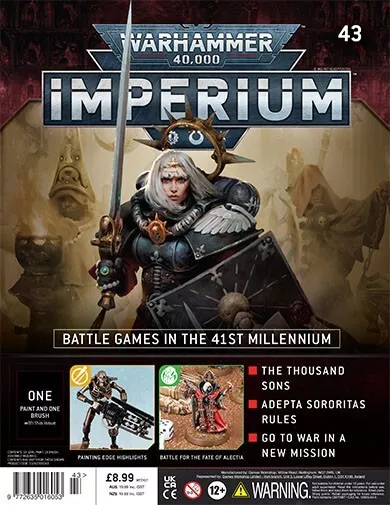 Warhammer 40k Imperium Issues #43 - Spazzola a strato e vernice argento Stormfrost