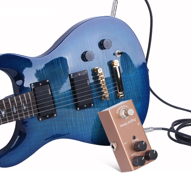 Guitar Delay Pedal Mini Single Digital Delay Effector Mini Delay Effect Pedal