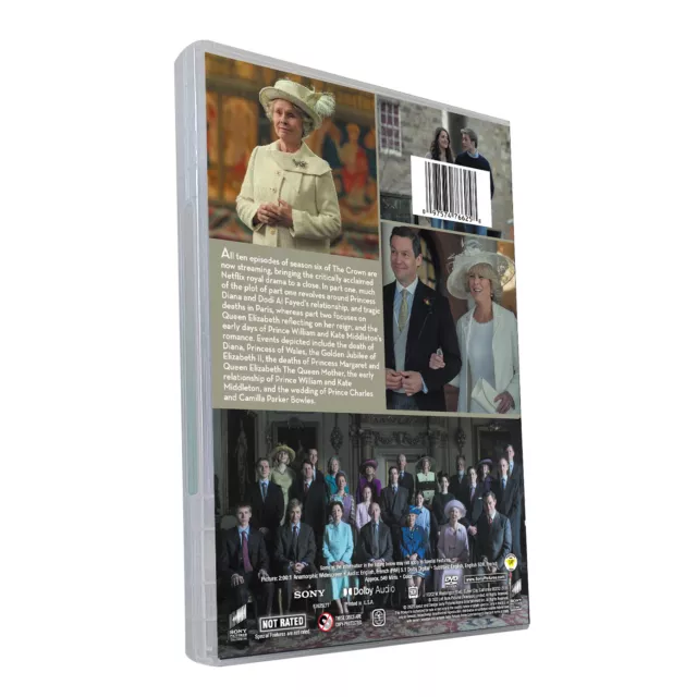 The Crown: The Complete Season 6 (DVD) BRAND NEW 4 Disc Region 1 3