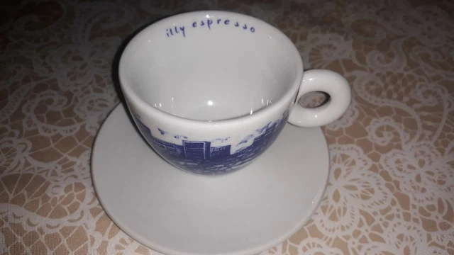 Illy Tazza Cappuccino Da Collezione Con Piattino