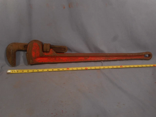 Ridgid 36" Heavy Duty Large Pipe Wrench Good Condition