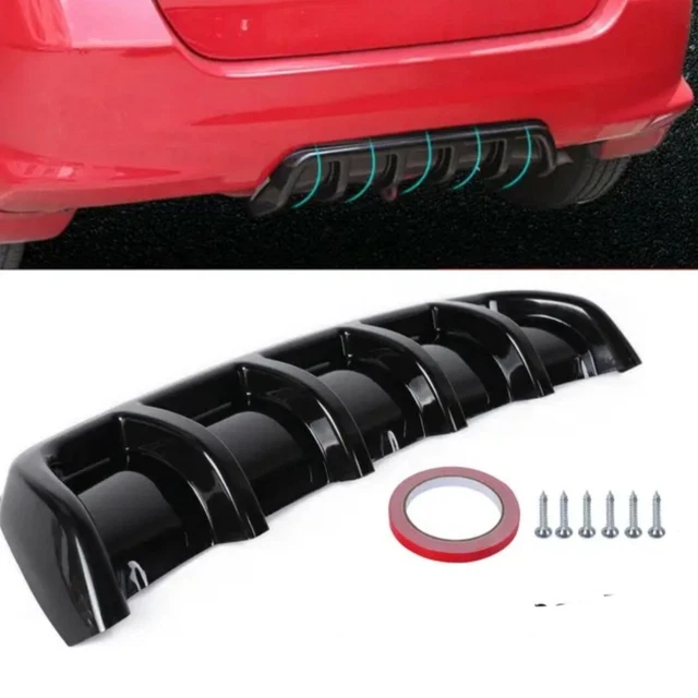 REAR DIFFUSER BUMPER Body Kit Spoiler Splitter Trim Cover for BMW 1 2 3 ...