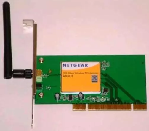 Tarjeta red WiFi PCI Netgear WG311T 108Mbps 802.11g