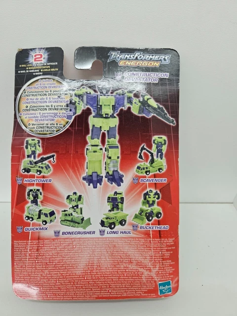 TRANSFORMERS ENERGON MICROMASTER Constructicons Devastator £42.30 ...