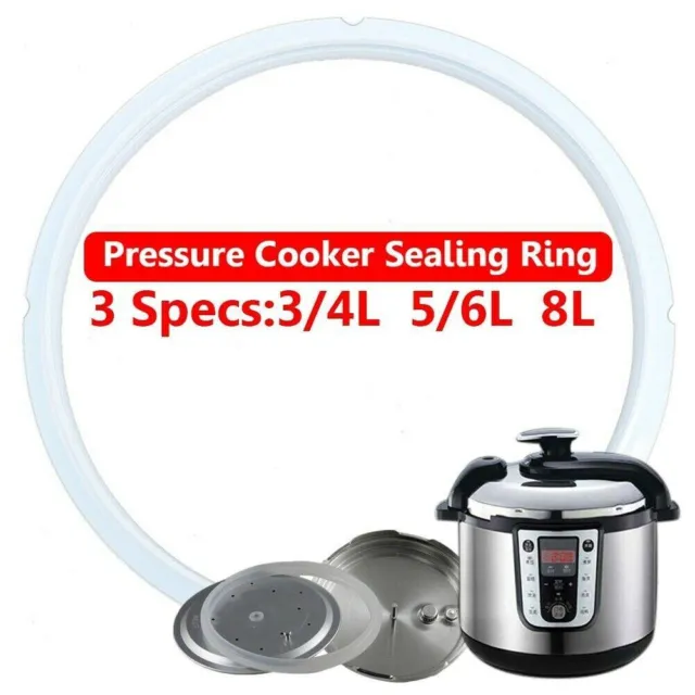 Replacement Clear Seal Ring in Silicone Rubber for Electric Pressure Cooker