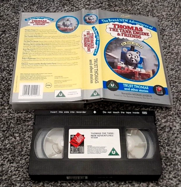 THOMAS THE TANK Engine Trust Thomas & Other Stories Pal Vhs Video Kids ...