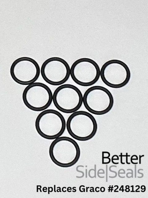 Side Seal O-Rings - Replaces Graco #248129