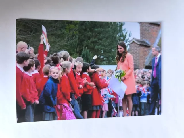 Kate Middleton: Schönes Foto: 10 X 15 Cm.prinz William. Prinzessin Von Wales.#6