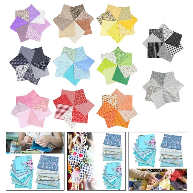 Handwerksnähte Patchwork Reines Baumwolltuch DIY -Baumwollstoff DIY -Handwerk