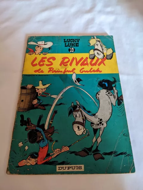 Lucky Luke Les Rivaux De Painful Gulch 1964