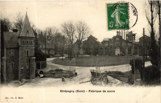 CPA ETREPAGNY - Fabrique de sucre (478075)