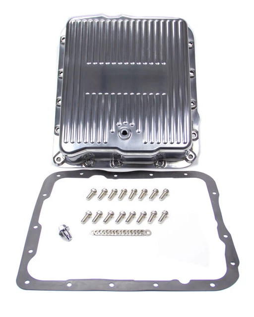 Racing Power R8493 (Kit) Transmission Pan Aluminum Stock Depth for 4L60E/700R4