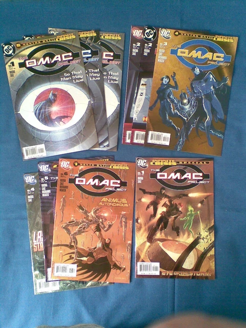 THE OMAC PROJECT 1 to 6 complete + Special & Variant *10 COMICS* DC