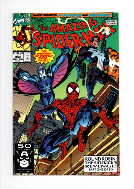 Amazing Spider-Man #270 *Punisher & Darkhawk* Marvel Comics 1991 *Mark Bagley*