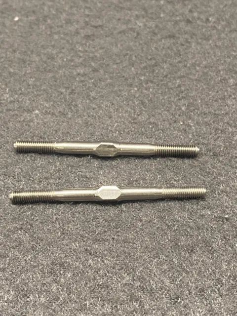 Losi XX CR Lunsford Turnbuckles Titanium 1/10 Pair Fronts Team Kinwald Trinity