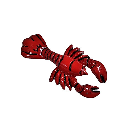 Figural Cast Iron Red Lobster Beer Bottle Opener Vintage Collectible