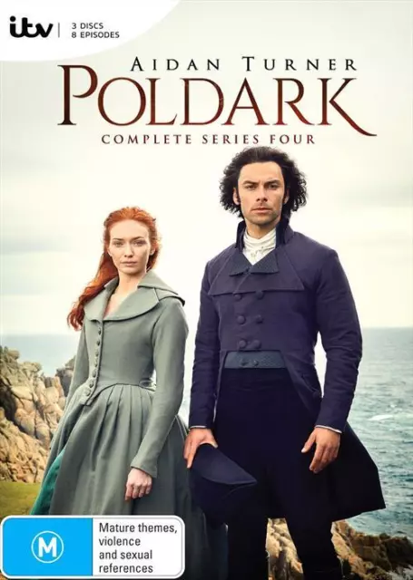 Poldark Season Series 4 DVD New Sealed Region 4