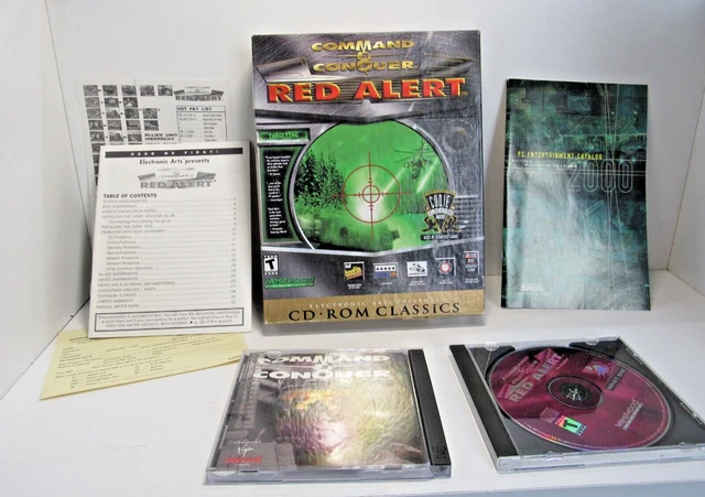 Red Alert Cd COMMAND & CONQUER Red Alert PC CD-ROM Allied #BM £28.87 - PicClick UK