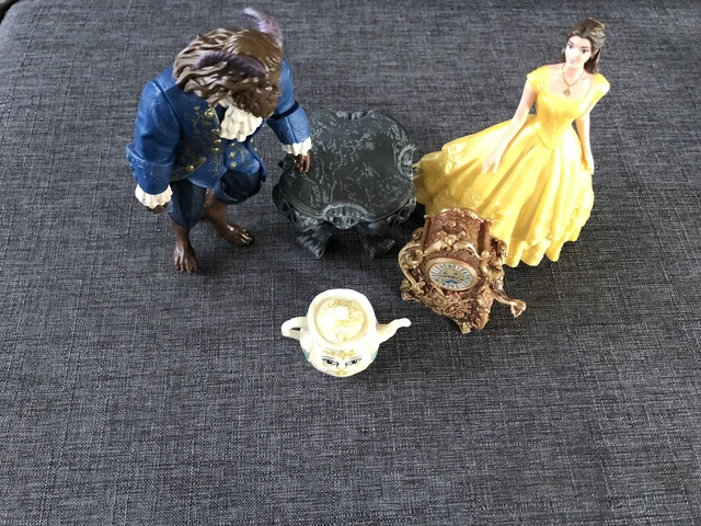 BEAUTY AND THE Beast Disney Live Action Movie Enchanted Figures