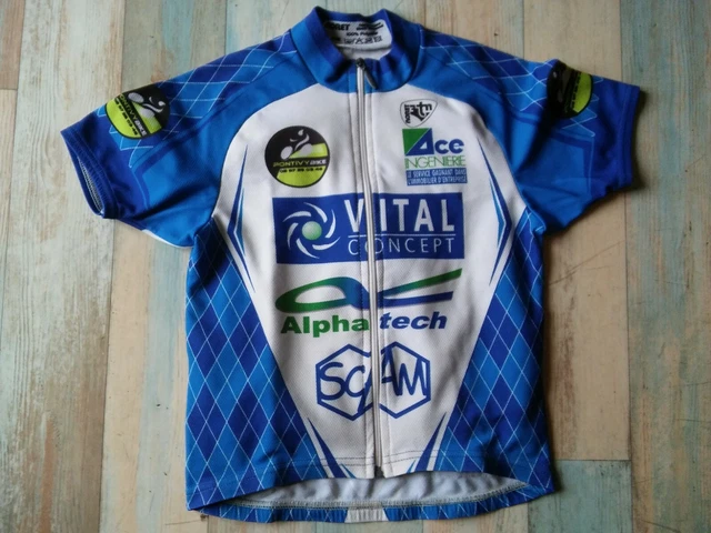Veste Cycliste Noret Loudéac Vital Concept Hydrachim Taille 12 Ans - Très Bon état