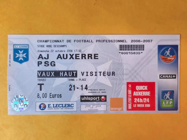 Billets RC Strasbourg vs Paris Saint-Germain - Ligue 1 française