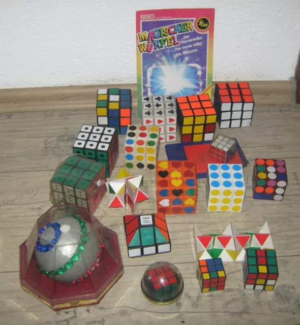 Rubik´s Cube Zauberwürfel Sammlung Siehe Bilder