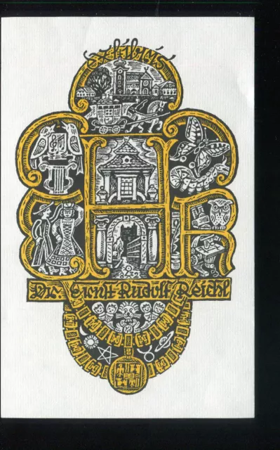 EXLIBRIS, 551a, Max Kislinger - Verschiedene Darstellungen  - PF