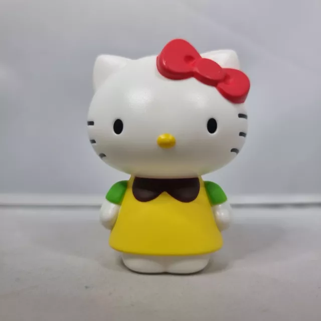 2016 McDonalds Sanrio Hello Kitty - Yellow Dress - Figure Happy Meal Toy UK 3"