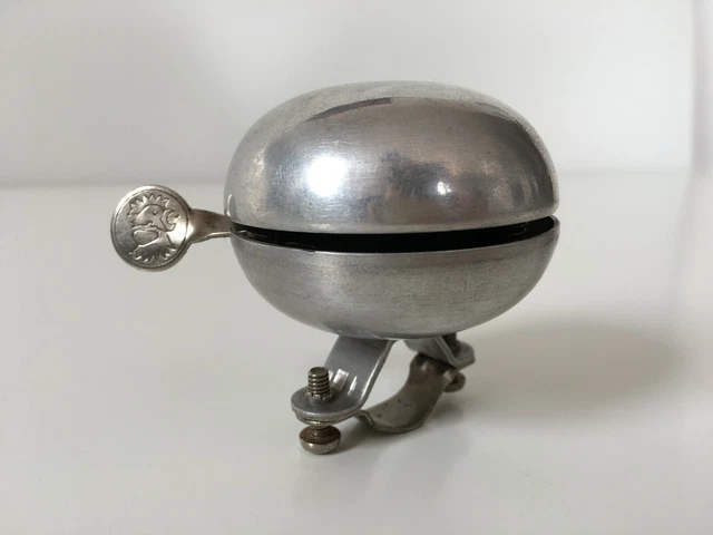 Sonnette Vélo Vintage Le Coq – Aluminium – Années 1950 – Fabriquée En France